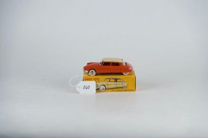 DTF : Citroën DS 19 réf 24C, orange toit...