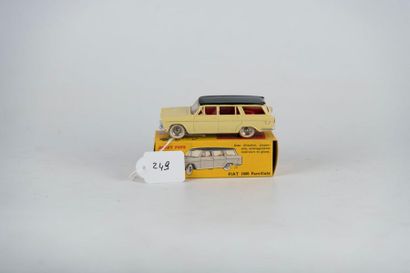 DTF : Fiat 1800 réf 548, jaune toit noir,...