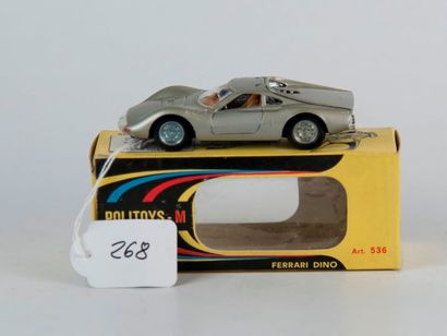 Politoys-M : Ferrari Dino réf 536, grise,...