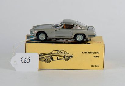 Politoys-M : Lamborghini 3500 réf 539, grises,...