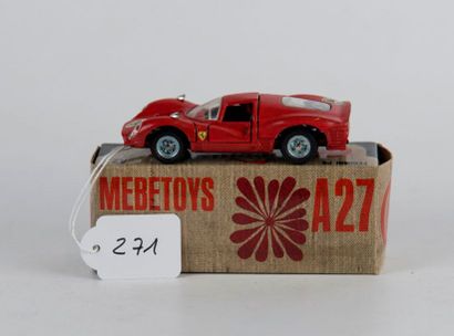 Mebetoys : Ferrari P4 réf A27, rouge, Bon...