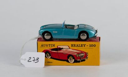 Tekno : Austin Healey-100 réf 807, bleue...