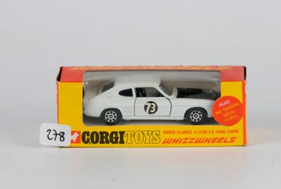 Corgi Toys : Ford Capri Roger Clark's, blanche,...