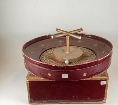Intéressant jeu de roulette rond diamètre...