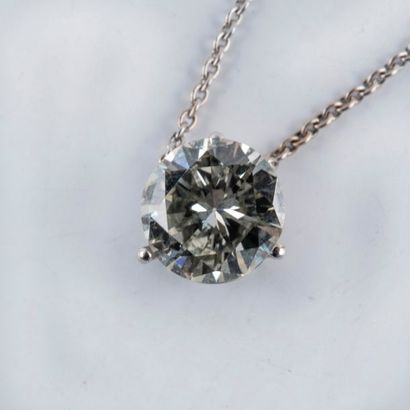 Diamant taille moderne de 2,46 ct (8,89 -...