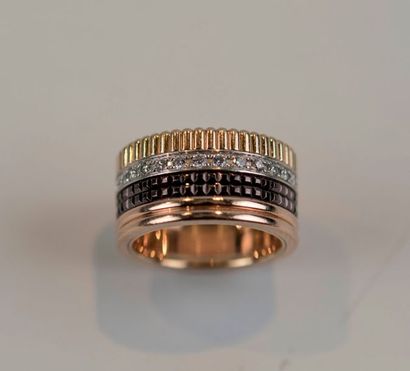 *BOUCHERON. Bague Quatre Classique Large,...