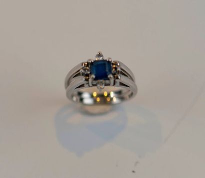 Bague transformable, monture en or jaune...