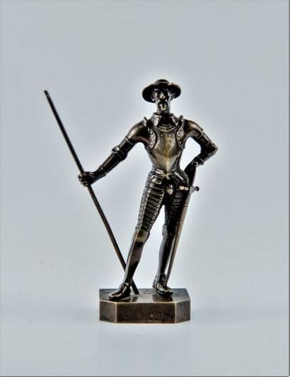 Antonin Marie MOINE (1796-1849). Don Quichotte....