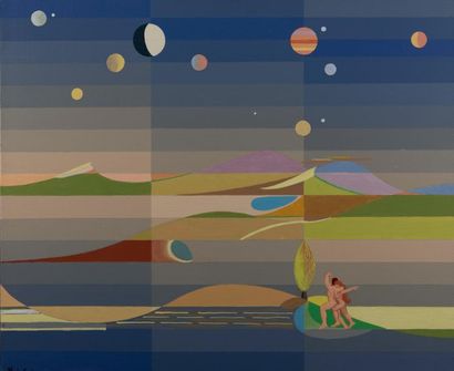 Philippe- Henri CARRON (1948). Le Paradis...