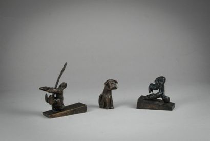 Christian LIGNAIS (1945). Ensemble de trois...
