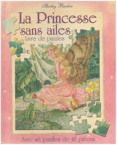 La princesse sans ailes. Livre de puzzles....
