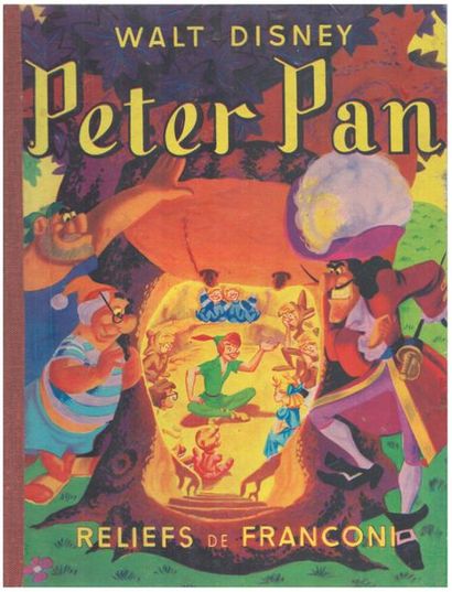 Walt Disney. Peter Pan. Reliefs de Franconi....