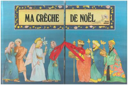 Ma crèche de Noël. Livre animé. Ill. Michèle...
