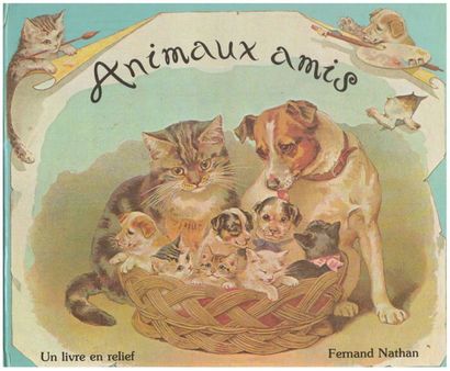 Animaux Amis. Un livre en relief. Texte de...