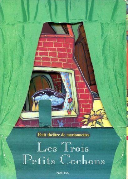 Petit théâtre de marionnettes. Les 3 petits...