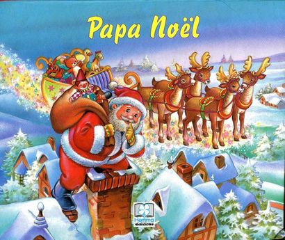 Papa Noël. Illustrations de carlos Busquets....