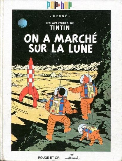 Pop-Op. Les aventures de Tintin. On a marché...