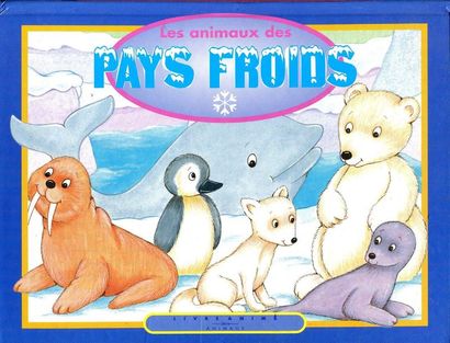 Les Animaux des Pays Froids. Livre animé....