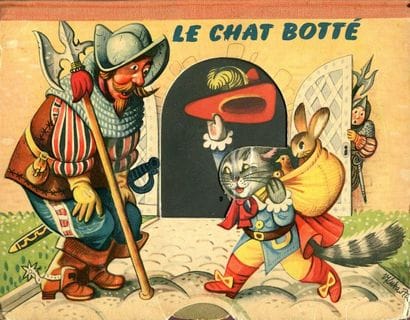 Le Chat Botté. Ill. Vojtech Kubasta (1914-1992)....