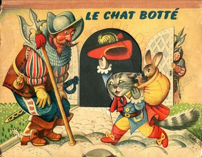 Le Chat Botté. Ill. Vojtech Kubasta (1914-1992)....