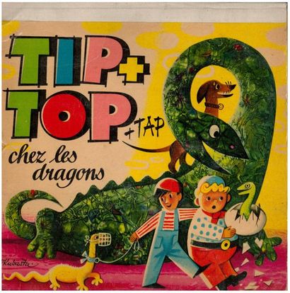 Tip et Top dans la lune. Ill. Vojtech Kubasta...