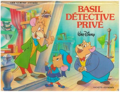 Les albums animés. Basil Détective privé....