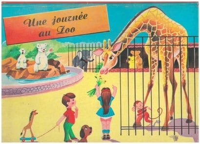 Une journée au zoo. Collection les Beaux...
