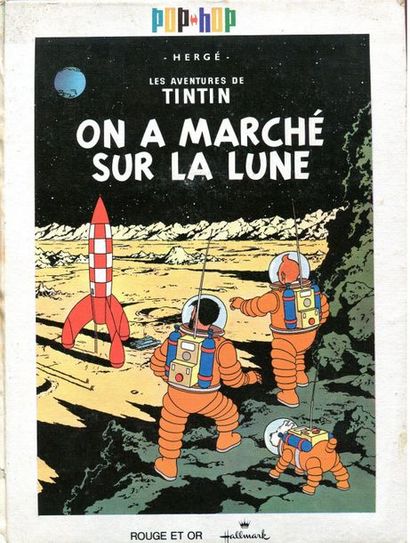 Pop-Op. Les aventures de Tintin. On a marché...