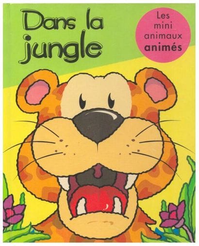 Dans la jungle. Les mini animaux animés....