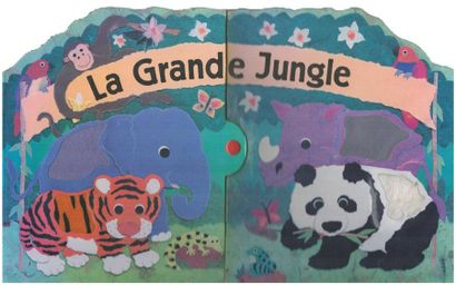 Dans la jungle. Les mini animaux animés....