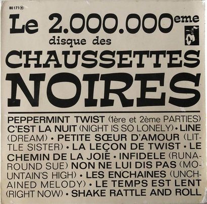 Le 2 000 000ème disque des Chaussettes Noires....