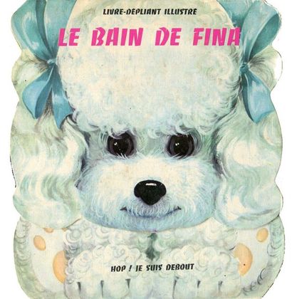 Livre dépliant illustré. Le Bain de Fina....