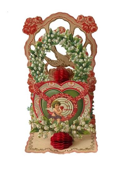 “ Valentine Greetings”. Chromo (17,5 × 10,5...