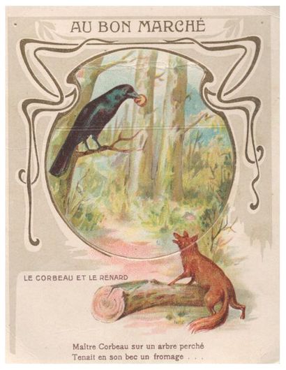 Au Bon Marché, Paris. Images en chromolithographie...