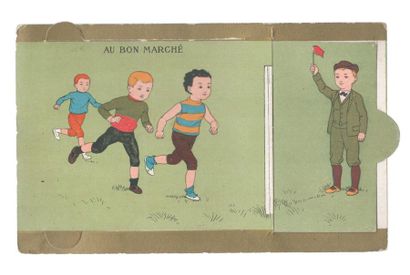 Au Bon Marché, Paris. Images en chromolithographie...