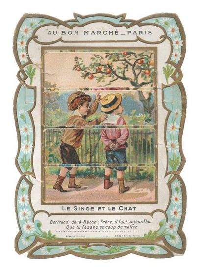 Au Bon Marché, Paris. Léopold Verger et Cie....