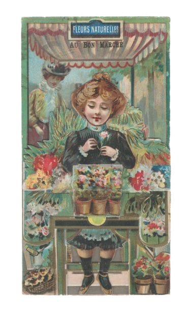 Au Bon Marché, Paris. Léopold Verger et Cie....
