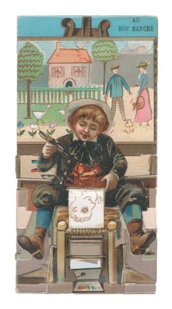 Au Bon Marché, Paris. Léopold Verger et Cie....