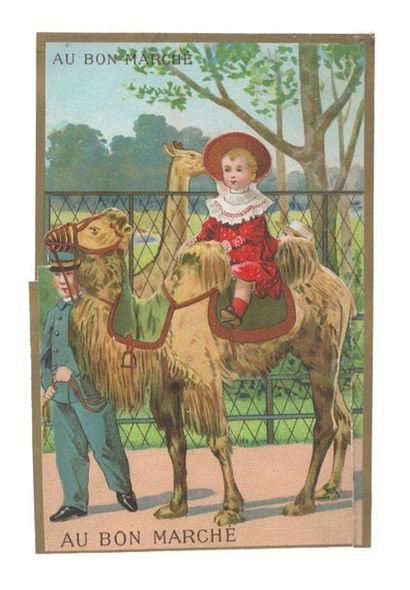 Au Bon Marché, Paris. Images en chromolithographie...