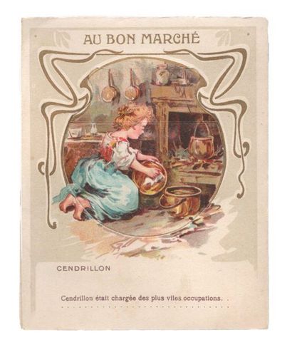 Au Bon Marché, Paris. Images en chromolithographie...