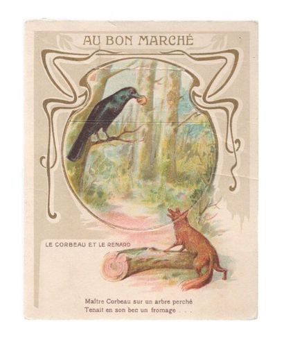 Au Bon Marché, Paris. Images en chromolithographie...