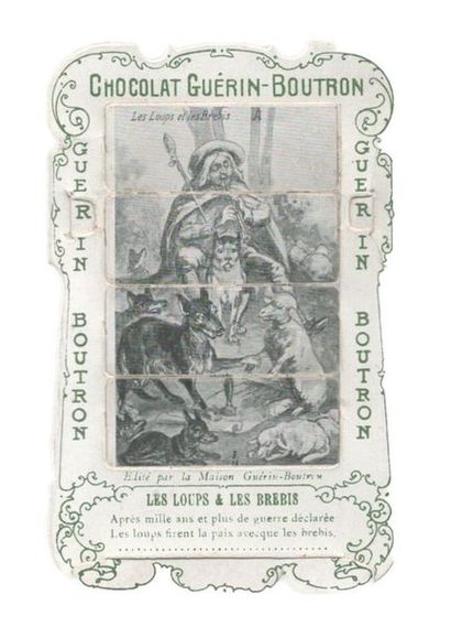 Au Bon Marché, Paris. Images en chromolithographie....