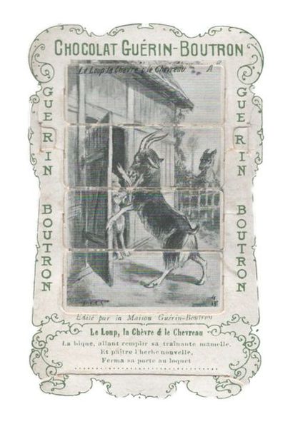 Au Bon Marché, Paris. Images en chromolithographie....