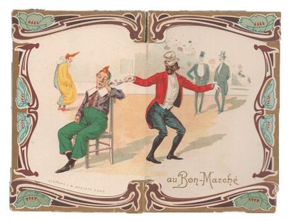 Au Bon Marché, Paris. Imp. A. Mulcey, Saint-Etienne...