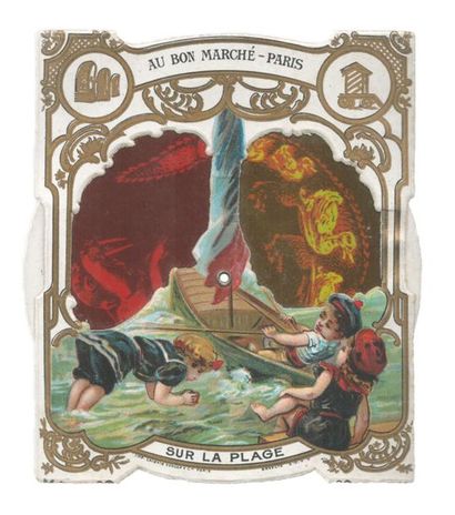 Au Bon Marché, Paris. Imp. A. Mulcey, Saint-Etienne...