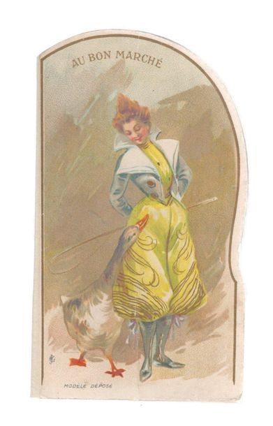 Au Bon Marché, Paris. Images en chromolithographie...