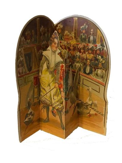 Au Bon Marché, Paris. Images en chromolithographie...