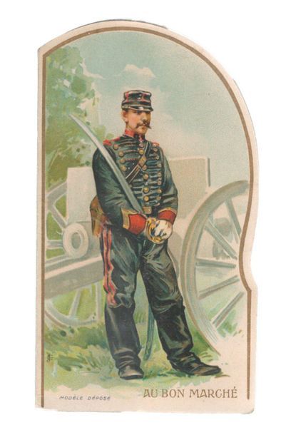 Au Bon Marché, Paris. Images en chromolithographie...