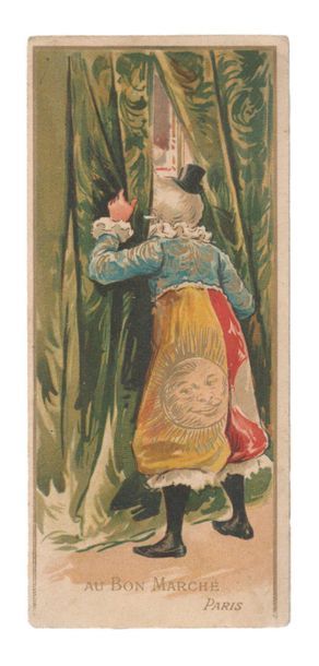 Au Bon Marché, Paris. Images en chromolithographie...
