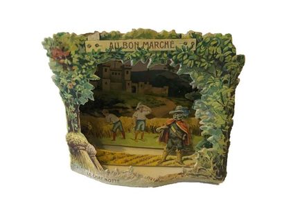 Au Bon Marché, Paris. Images en chromolithographie,...